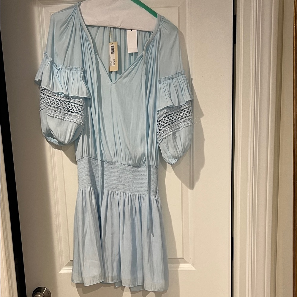 Ramy Brook Light Blue Mini Dress